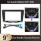 Mekede 2din Autoradio für Suzuki Baleno 2015-2018 DVD Android Player Blende Adapter Abdeckung Stereo Panel Dash Mount Trim Kit Lünette