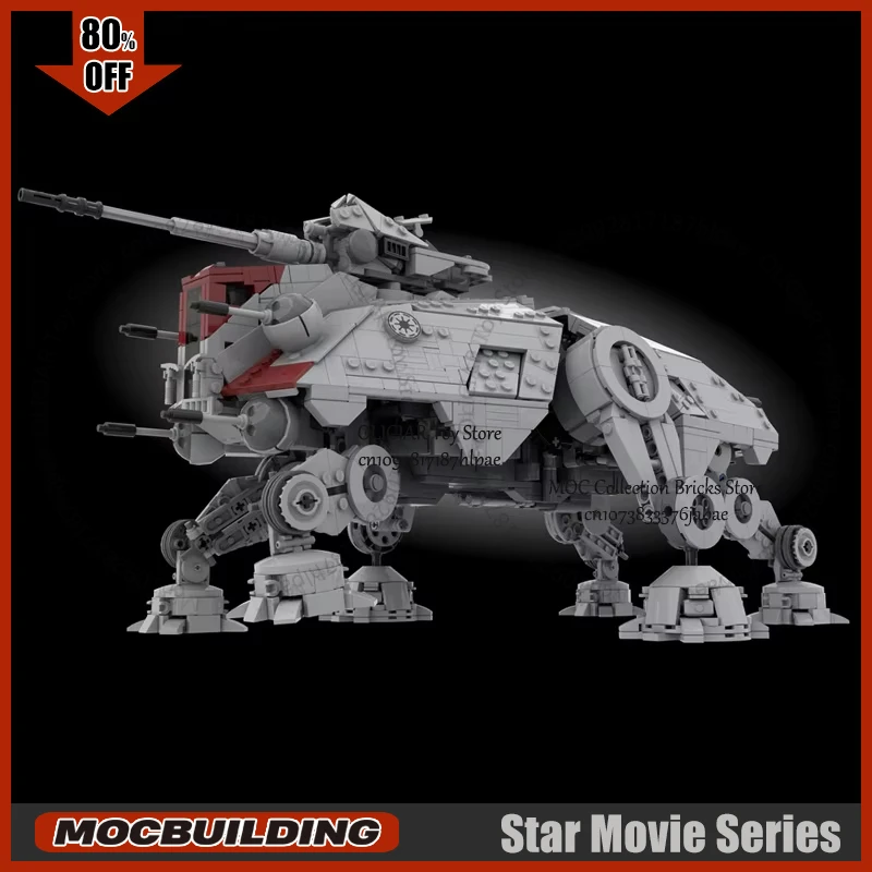 Raum Serie Film MOC Bausteine Walker Modell Sammlung Technologie Ziegel Transport DIY Montage Spielzeug Weihnachten Geschenke Image