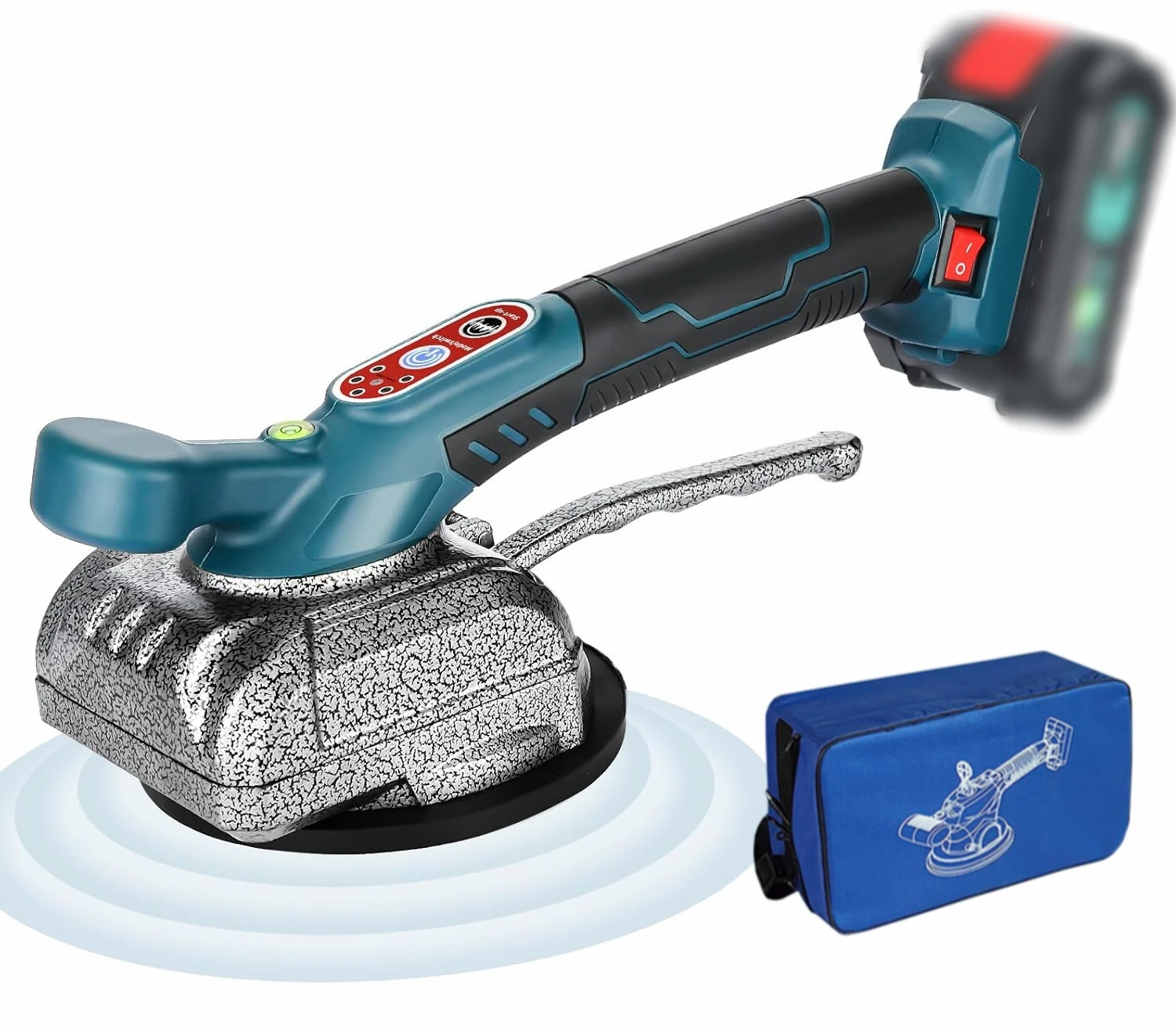 5-Gang-Einstellbare Saugnapf-Fliesenleger Automatische Nivellierungs-Fliesenmaschine für Bodenfliesenwand für 18-V-Batterie von Makita Image