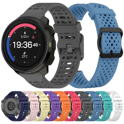 22 mm Armband für SUUNTO OCEAN/RACE S/VERTICAL/5 9 PEAK PRO DLC Armband für COROS PACE 3/APEX 2 Pro Original atmungsaktives Armband Image