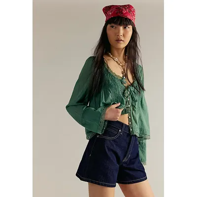 We The Free Tippi Denim Shorts at Free People in Lingr, Size: 31