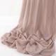 MLMW Chiffon Fabric by The Yard 10 Yards 60" Wide Dusty Rose Wedding Arch Draping Fabric Sheer Material for Party Backdrop Arch Ceiling Decor