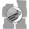 Tapis de voiture gris pour : Audi A6 C7 berline, break, avant (2011-2017)