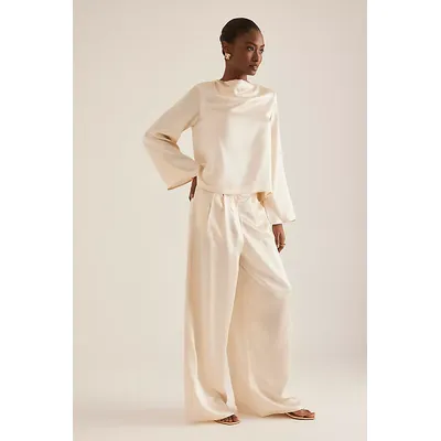 Selected Femme Selene Wide-Leg Trousers