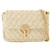 Mond-Handtasche - Vanessa Bruno - Leder - Beige