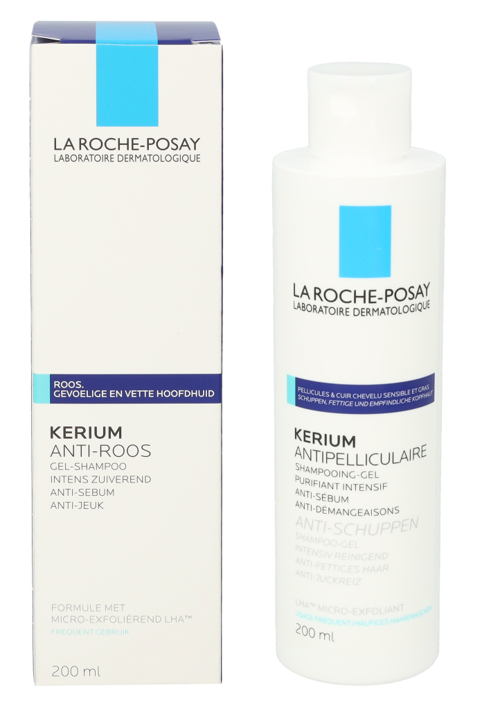 LRP Kerium Anti-Dandruff Gel Shampoo. Image