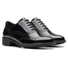 Budapester CLARKS "Havisham Oak", Damen, Gr. 38, schwarz (schwarz lack), Lackleder, glänzend, klassisch, Schuhe, Festtagsschuh, Businessschuh mit klassischer Flügelkappe