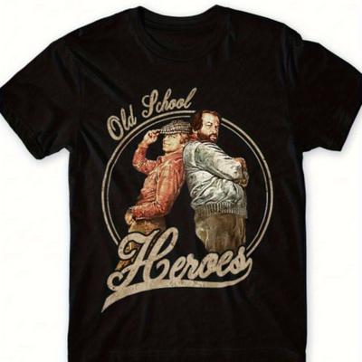 TEMU Men's Short- Sleeve Cotton T- Shirt With Cool Graphic Prints Image