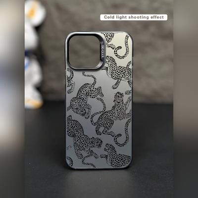 TEMU For Mobile Phone Case Laser Case Playing Leopard Image