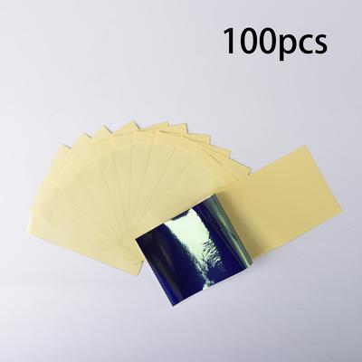 TEMU 100 Sheets Of Tattoo Transfer Paper, 13cm/5.11in X 8cm/3.14in Small Size Tattoo Stencil Transfer Paper, Compatible With Tattoo Supplies And Suitable For All Image