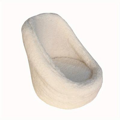 TEMU Soft Plush Newborn Photography Prop Cushion – Sofa Seat For Infant Photo Studio Accessories, White Polyester, 0-3 Months, Design | Soft Textured Surface, Baby Photography Props