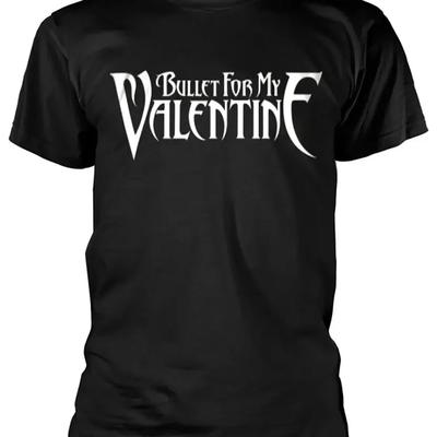 TEMU Bullet For Logo Black T Shirt New Official Image