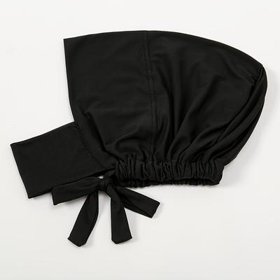 TEMU Elegant Adjustable Women's Instant Hijab With Undercap - Solid Color, Polyester, Machine Washable - Eid Al-fitr & Casual Attire, Attire|flowing Design|polyester Fabric, Hijab Scarf Image