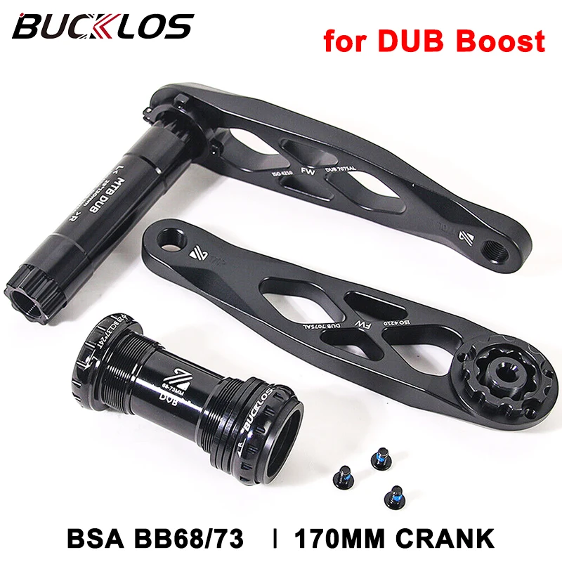 BUCKLOS Enduro Bike 170mm Kurbelarm BSA BB68/73mm Tretlager MTB 29mm Achse Boost Kurbel für Sram DUB Fahrrad CyclingParts Image