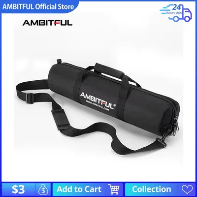 50cm - 125cm Padded Camera Monopod Tripod Carrying Bag Case Light Stand Carry Bag Umbrella Softbox Carrying Bag
