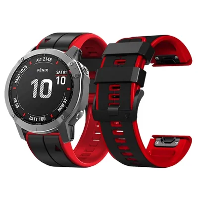 Für Garmin Fenix 6 6X Pro Sapphire GPS 7 7X5 5X Plus Strap Quick Release Silikon Armband Armband für Garmin Approach S60