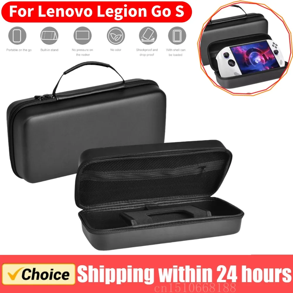 Harte EVA-Tragetasche für Lenovo Legion Go S Handheld-Spielekonsole, wasserdichte Reise-Aufbewahrungstasche, Anti-Drop-Schutzhülle Image