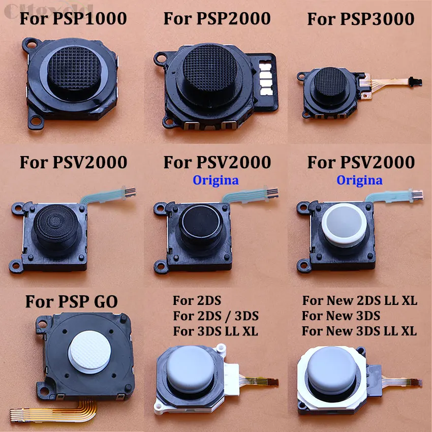 ChengHapRan 1 Stücke 3D Rocker Analog Joystick Daumen Arcade Stick Für PSP 1000 2000 3000 GEHEN PSV2000 Schalter Neue 2DS 3DS LL XL Konsole Image