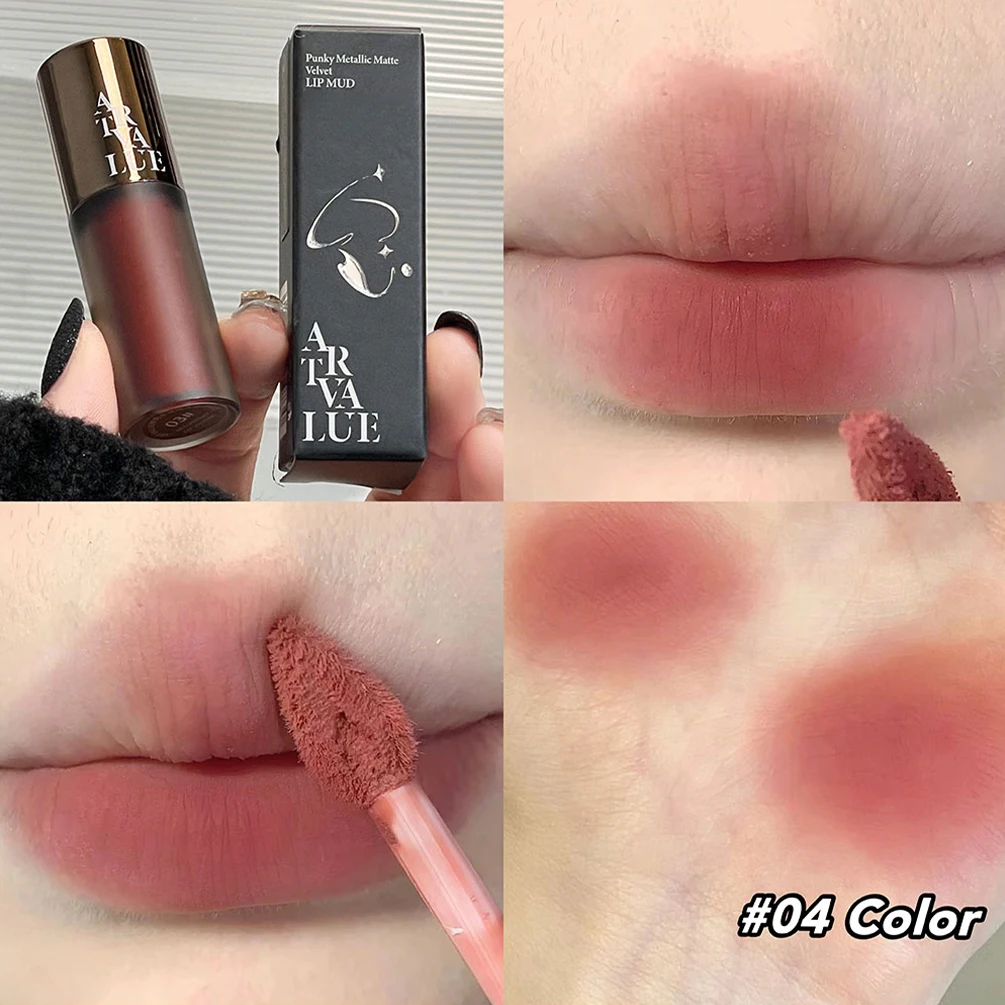 Matte Samt Flüssigen Lippenstift Langlebig Lip Gloss Farbton Wasserdicht Sexy Rot Orange Lippen Make-Up Für Frauen Lip Glasur Kosmetik