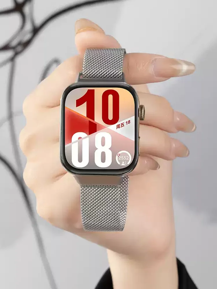 Milanese Loop Strap Für Huawei Uhr Fit 3 4 4 Pro Magnetische Edelstahl Band Metall Armband Für Huawei Fit 4 4 Pro Fit 3 Correa Image