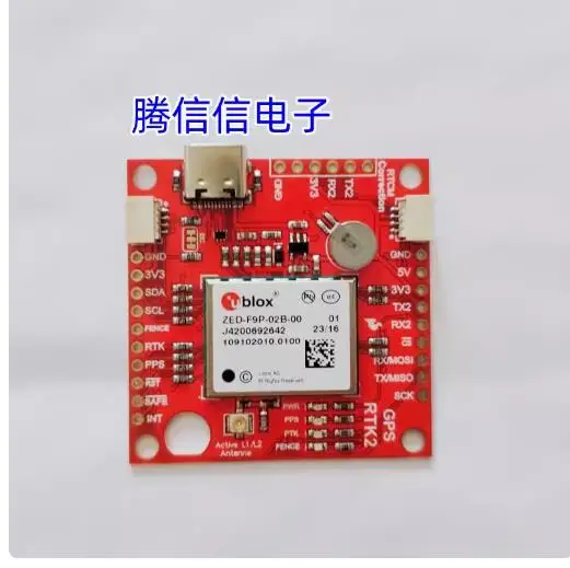 GPS-15136 SparkFun GPS-RTK2 Board-zed-f9p (QWIIC) Mokka Image