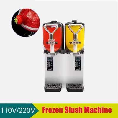 Home Use Commercial Use Slush Making Machine 4L X 2 Tanks Frozen slush machine with Best Price