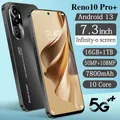 Smartphone Reno10 Pro+ 5G: display HD+ da 7,3" 16 GB + 1 TB 108 MP + 50 MP Doppia fotocamera Batteria da 7800 mAh Snapdragon 8 Gen 2 Android 13