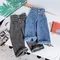 Pantaloni da bambina per bambini Pantaloni in denim per bambini Ragazza per bambini Vita alta Jean