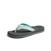 Zehentrenner REEF "REEF CUSHION BREEZE", Gr. 41, grau, mint, Synthetik, sportlich, Schuhe