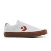 Sneaker CONVERSE "SPORT CASUAL", Gr. 44,5, weiß, rot terracotta, gum, Textil, sportlich, Schuhe