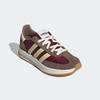 Sneaker ADIDAS SPORTSWEAR "RUN 70S 2.0", Gr. 41, maroon, powder gelb, earth strata, Leder, Textil, sportlich, Schuhe, inspiriert vom Design des SL72