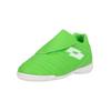 Fußballschuh LOTTO "Milano 700", Kinder, Gr. 33, grün (grün, weiß), Polyurethane, sportlich, Schuhe, mit praktischer Gummisohle