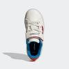 Klettschuh ADIDAS SPORTSWEAR "ADIDAS MARVEL SPIDER-MAN GRAND COURT E FÜR KINDER", Gr. 38, cloud weiß, pure ruby, bright blau, Synthetik, sportlich, Schuhe