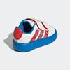 Sneaker ADIDAS SPORTSWEAR "ADIDAS X MARVEL SPIDER-MAN GRAND COURT KIDS", Gr. 23, cloud weiß, pure ruby, bright blau, Synthetik, sportlich, Schuhe