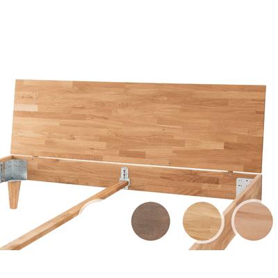 Massivholz »Los Angeles« Holzkopfteil II inkl. Kopfteilstreben 90 cm / Buche weiß Image