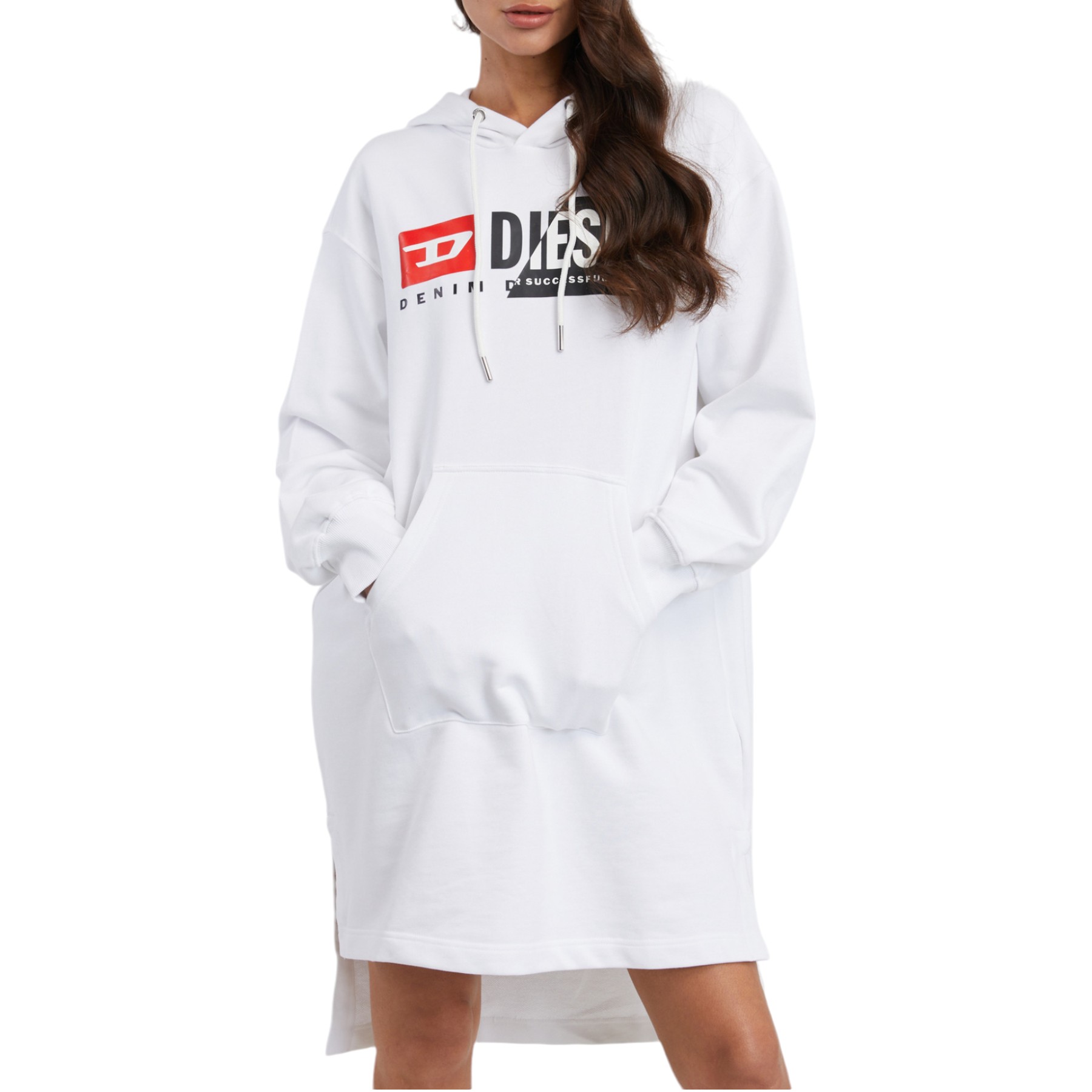 Diesel Kleid D-Ilse Damen weiß M