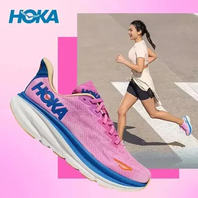 Original Hoka Clifton 9 Running Shoes Mens Women's Lightweight Cushioning Marathon Breathable
