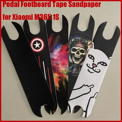 Scooter DIY Pedal Footboard Tape Sandpaper for XIAOMI Mijia M365 Electric Skateboard Scooter Anti-slip Protective Skate Stickers