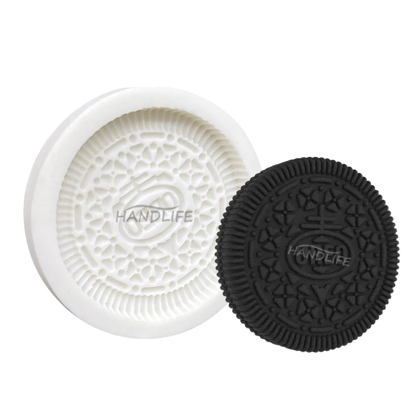 1/2 stücke Milchkeks Design Silikon Kuchen Backform Sugarcraft Schokolade Cupcake Harz Werkzeuge Fondant Dekorieren Werkzeuge Image