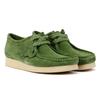 Clarks Originals Wallabee Day Herren Wildleder Schnürschuhe In Grün