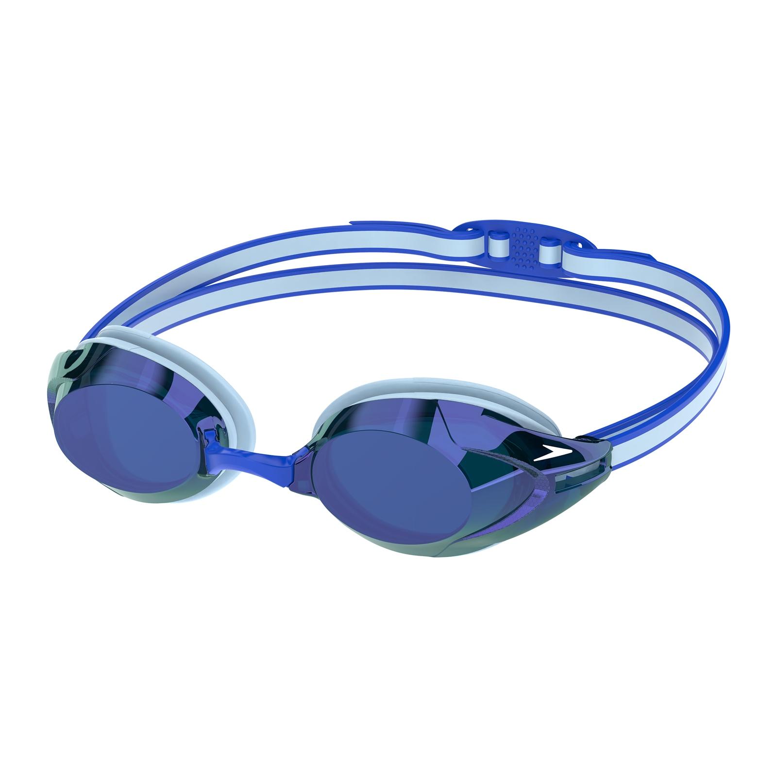 Speedo - "Vanquisher 3.0" Schwimmbrille Verspiegelt für Herren/Damen Unisex (Blau) Image