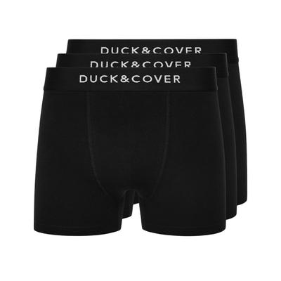Duck and Cover - "Sagnet" Boxershorts für Herren(3er-Pack) (Schwarz) Image