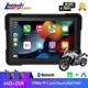 Navigazione GPS per moto da 5 pollici Wireless Carplay Android Auto Radio Touch Screen HD portatile