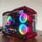 Boîtier de bureau ouvert pour carte mère MATX ITX, boîtier d