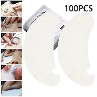 TEMU Patches For Eyelash Extensions, Water Gel Lashes Stickers Eye Gel Pads Beauty Tool Image