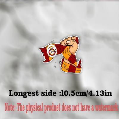 TEMU Vinyl Sticker, Durable Self-adhesive Decal Suitable For Laptops, Cars, Helmets, And Water Bottles Car Decals Image