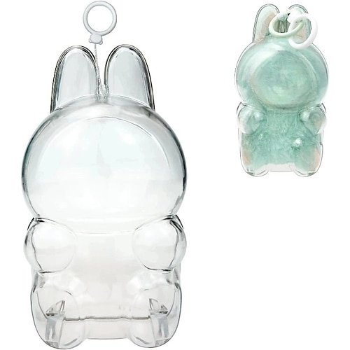 Schutzhülle für Labubu The Monsters Have a Seat, Displaybox, Hardcase, Zubehörhülle mit Silikonband, weiß Image