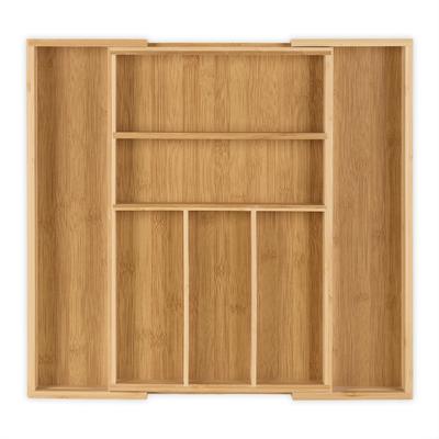 TEMU Extendable Bamboo Cutlery Holder M Image