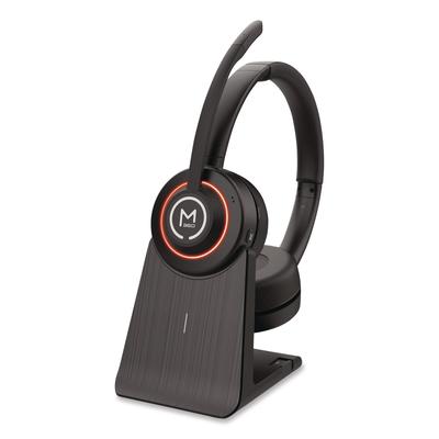 Morpheus 360 Sanctuary Wireless Noise Canceling UC Headset with Boom Mic HS6750ANC, Binaural, Over the Head Headset (MHSHS6750ANC)