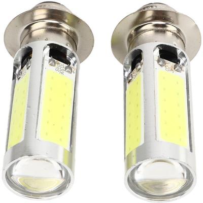 2x 6000K Weiß H6M cob led Motorrad/ATV Nebelscheinwerfer Birne PX15d P15D251